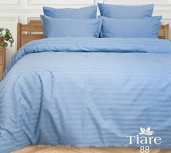 Фото Вілюта Tiare 88 сатин Stripe двоспальний блакитний