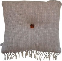 Фото Прованс Andgers Beige с пуговкой подушка декоративная 45x45