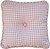Фото Прованс Bella Розовая клетка подушка декоративная 35x35