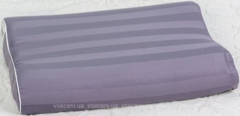 Фото MirSon Elite Noble Stripe Graphite ортопедична 40x58 (7087)