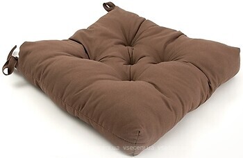 Фото Руно подушка на стілець 40x40 коричнева (337.52 Коричневий)