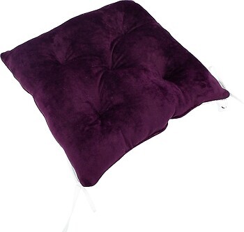 Фото MirSon Подушка на стілець Excalibur Velvet 40x40 (28-0002)