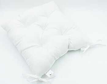 Фото MirSon Подушка на стілець Ranforce Elite White 40x50 (11-2107)