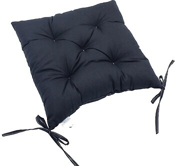 Фото MirSon Подушка на стілець Ranforce Elite Black Stone 40x50 (16-9000)
