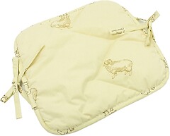 Фото MirSon Подушка на стілець Бязь Gold Camel Line 40x40