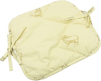 Фото MirSon Подушка на стілець Бязь Gold Camel Line 40x40