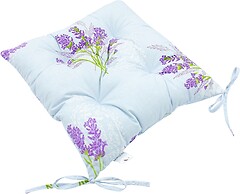 Фото MirSon Подушка на стілець Бязь Принт Lavender Sea 40x40 (17-0130)