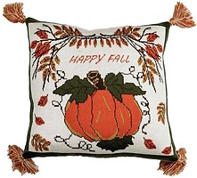 Фото Прованс Happy Fall Тыква Подушка декоративная 45x45 см (029745)