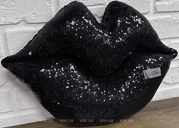 Фото Comfort Home Губки з паєтками 35x50 см чорна (0002012)
