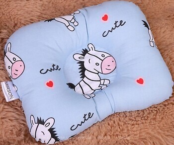 Фото MirSon Заокруглена Kids Time 20-0037 Cute Blue Zebra дитяча 20x27