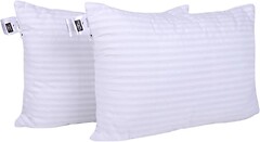 Фото MirSon Набір подушок 0118 EcoSilk Color Fun Line Stripe White середні 50x70