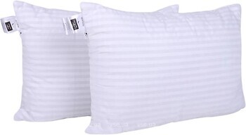 Фото MirSon Набір подушок 0123 Bamboo Color Fun Line Stripe White середні 50x70