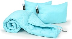 Фото MirSon Набір EcoSilk 1661 Eco Light Blue всесезонний 200x220
