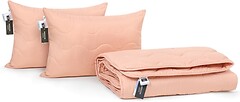 Фото MirSon Набір Tencel Eco Light Coral демісезонний 220x240 + 2 подушки 50x70 (1756)