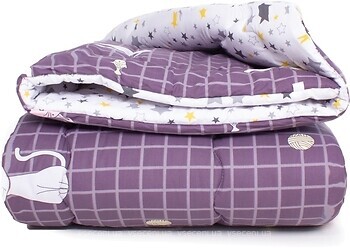 Фото MirSon Eco-Soft Color Fun Line Whales 4091 зимова 110x140