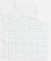 Фото H&M Home набор для малыша белый 110x125 (0965970001)