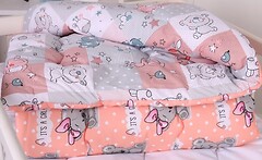 Фото MirSon Kids Time 20-0028 Little Girl Teddy EcoSilk зимова 140x205
