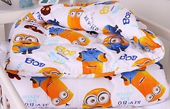 Фото MirSon Kids Time 20-0036 Minions EcoSilk зимова 110x140