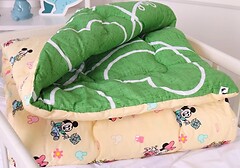 Фото MirSon Kids Time 20-0043 Green Mikey Mouse EcoSilk зимова 110x140