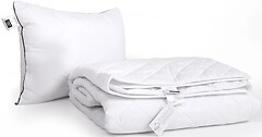 Фото MirSon Набір 9597 Bianco Ecosilk літня 140x205 + подушка 50x70