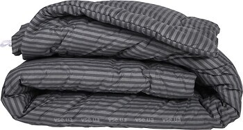 Фото MirSon Вовна 162 Color Fun Line Stripe Black зимова 140x205
