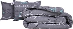 Фото MirSon набір 1163 Color Fun Line 17-0003 Tulio EcoSilk демі 200x220 + 2 подушки