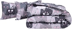 Фото MirSon набір 1267 Color Fun Line 17-0543 Hendri EcoSilk літній 140x205 + 2 подушки