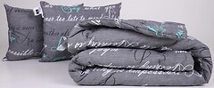 Фото MirSon набір 1181 Color Fun Line 17-0003 Tulio Tencel демі 200x220 + 2 подушки
