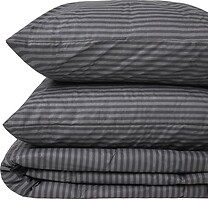 Фото MirSon комплект 2925 Color Fun Line 17-0611 Stripe Black Бавовна літній 2x 143x210 (2200010960013)