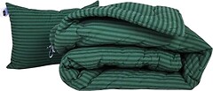Фото MirSon набор 1008 Color Fun Line 17-0612 Stripe Emerald Eco-Soft деми 140x205 (2200010867961)