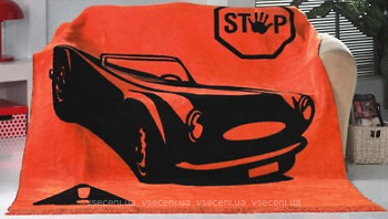 Фото Lotus Retro Car 150x200 оранжево-чорний