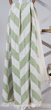 Фото Barine Fishbone throw green eyes 125x170