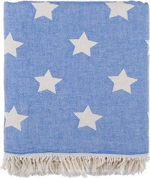 Фото Barine Star throw blue 125x170