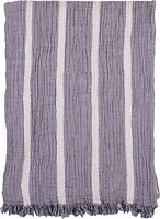 Фото Barine Cocoon stripe throw indigo 130x170