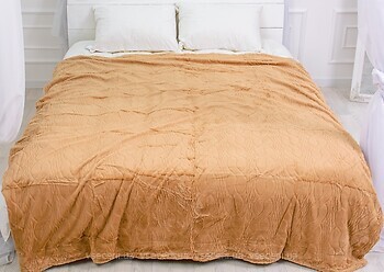 Фото MirSon 1010 Damask cappuccino 150x200