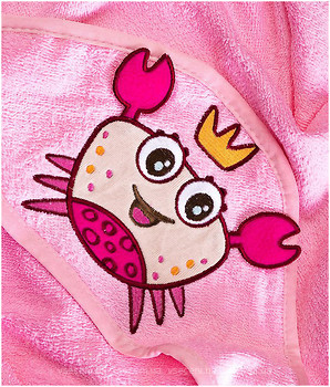 Фото Sensillo полотенце с уголком 3D Pink 75x75 (22910)