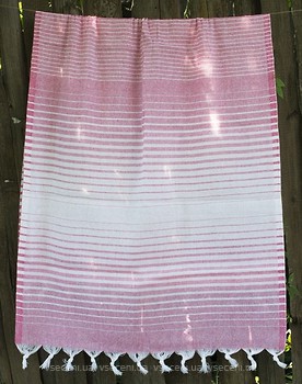 Фото Lotus Micro Stripe 75x150 рожевий