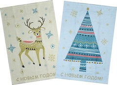 Фото Hobby набір рушників New Year V2 40x60 2 шт