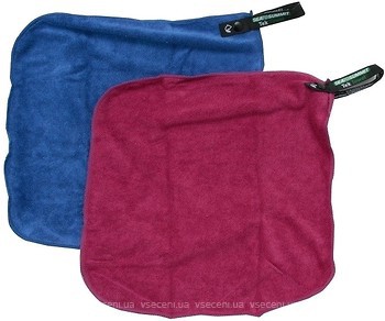 Фото Sea to Summit Tek Towel 2 Wash Cloths 30x30 berry/cobalt
