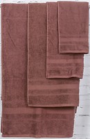 Фото MirSon набор полотенец 5001 SoftNess brown 50x90, 70x140