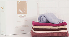 Фото MirSon набор полотенец 5090 Elite SoftNess delicacy 70x140 6 шт