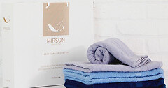 Фото MirSon набор полотенец 5096 Elite SoftNess pure 70x140 6 шт