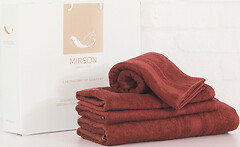 Фото MirSon набор полотенец 5071 Elite SoftNess brown 70x140 6 шт