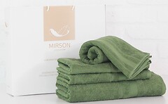 Фото MirSon набор полотенец 5079 Elite SoftNess military 70x140 6 шт