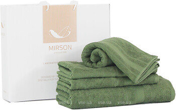 Фото MirSon набір 5079 Elite SoftNess military 70x140 6 шт