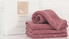 Фото MirSon набор полотенец 5083 Elite SoftNess violet 50x90 6 шт