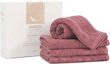 Фото MirSon набір 5083 Elite SoftNess violet 50x90 6 шт