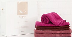 Фото MirSon набор полотенец 5100 Elite SoftNess fancy 70x140 6 шт