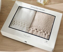 Фото English Home набор полотенец Duru 50x80 2 шт (10032093001)