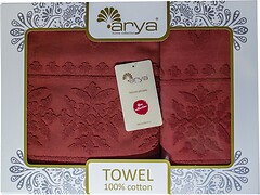 Фото Arya набор полотенец Boleyn 50x90, 70x140 кирпичный